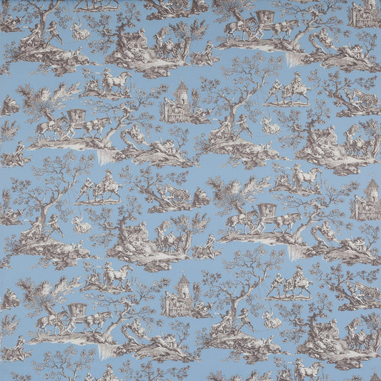 La Musardiere Fabric - Bleuet - Manuel Canovas - M4080-05 - Premier Wallcovering