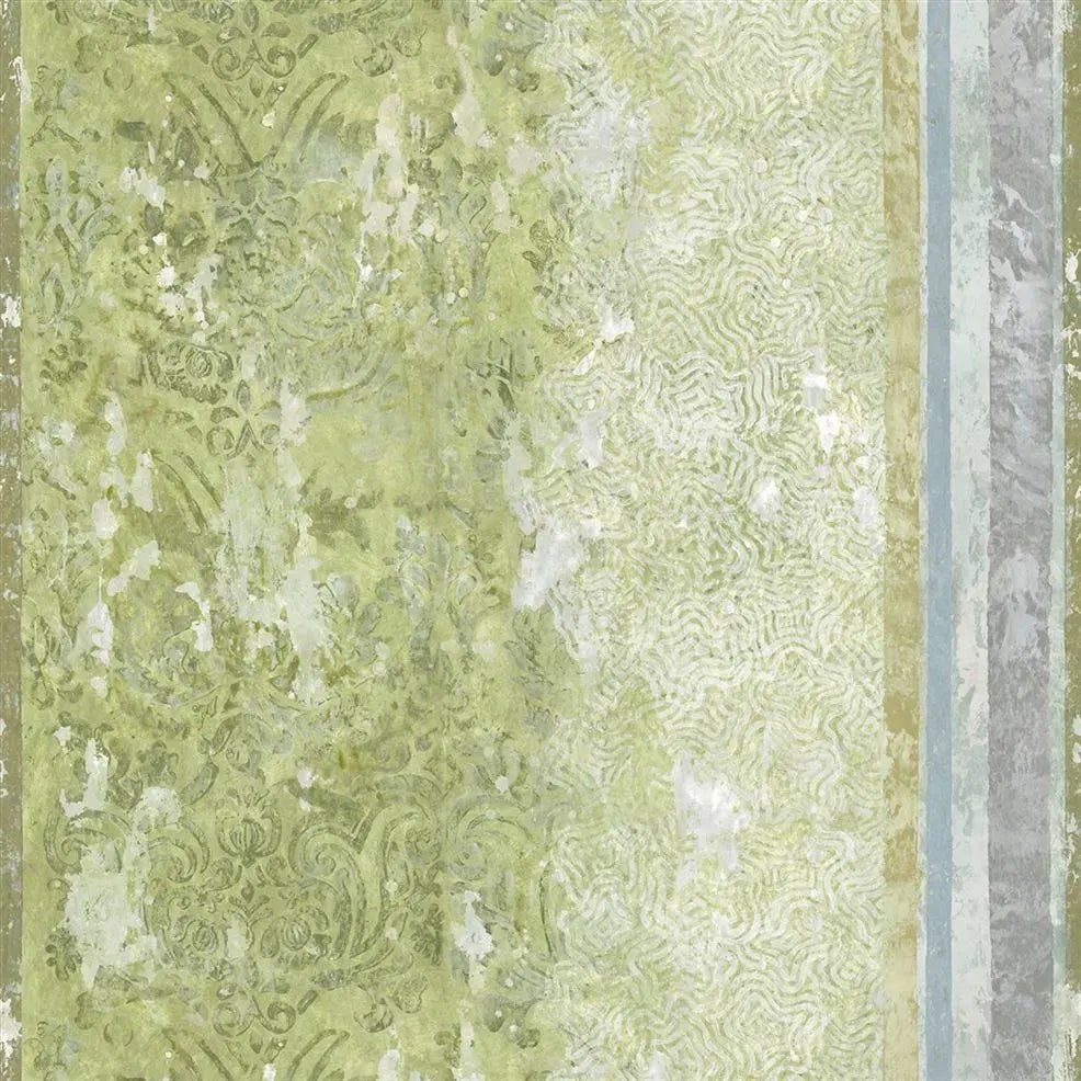 La Rotonda Scene 1 Wallpaper - Olive - Designers Guild - PDG1095/01 - Premier Wallcovering