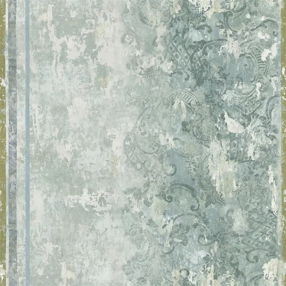 La Rotonda Scene 2 Wallpaper - Olive - Designers Guild - PDG1096/01 - Premier Wallcovering
