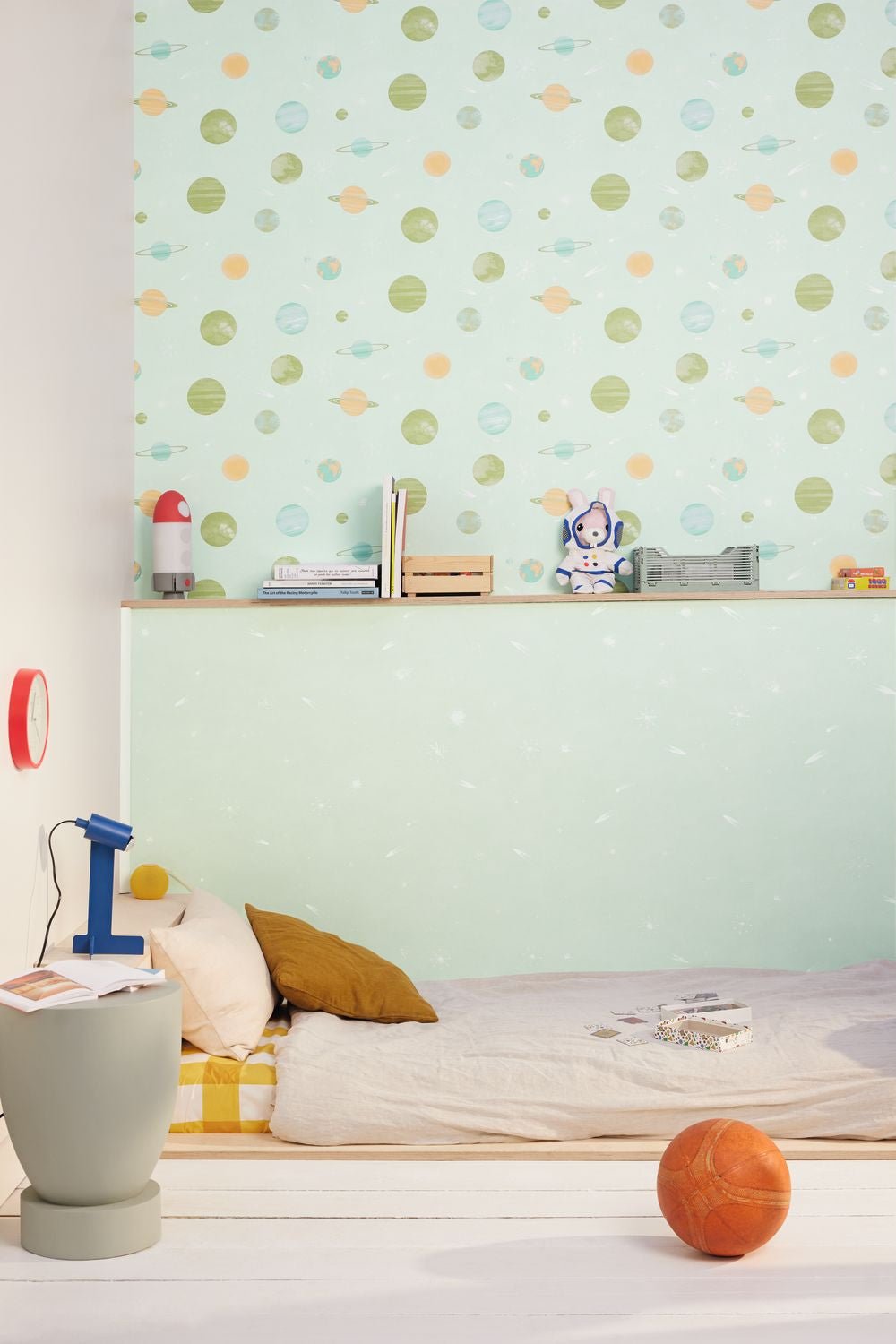 La Voie Lactee Wallpaper - Vert D'eau - Caselio - 105687000 - Premier Wallcovering