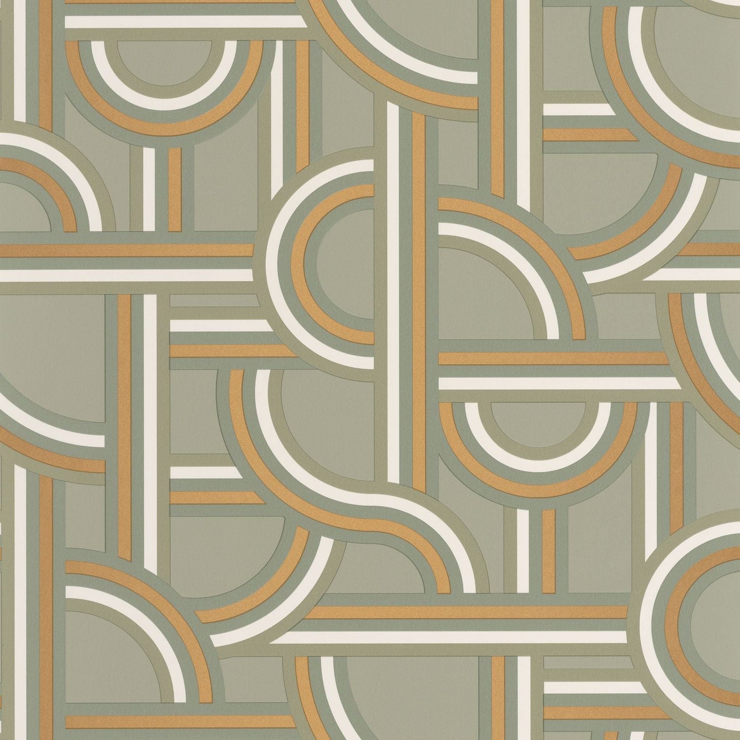 Labyrinth Impass Wallpaper - Amande - Caselio - 102127022 - Premier Wallcovering
