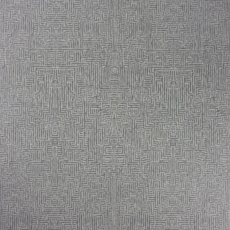 Labyrinth Wallpaper - Grey - Osborne & Little - W6765-01 - Premier Wallcovering