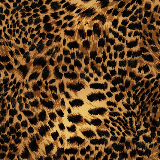 Lady Leopard Wallpaper - Authentic Brown & Black - Lust Home - LH900394 - Premier Wallcovering