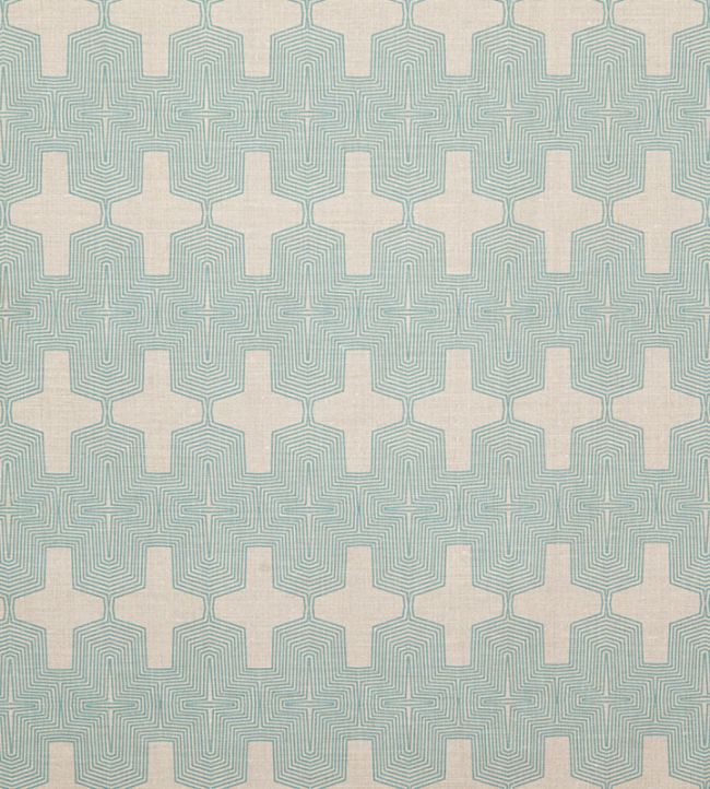Laguna Fabric - Turquoise - Christopher Farr Cloth - CF601 - 05 - Premier Wallcovering