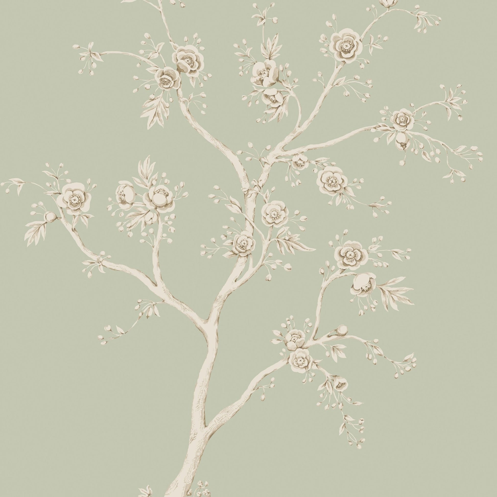 Lambourne Wallcovering Wallpaper - Celadon - Colefax & Fowler - W7030-01 - Premier Wallcovering