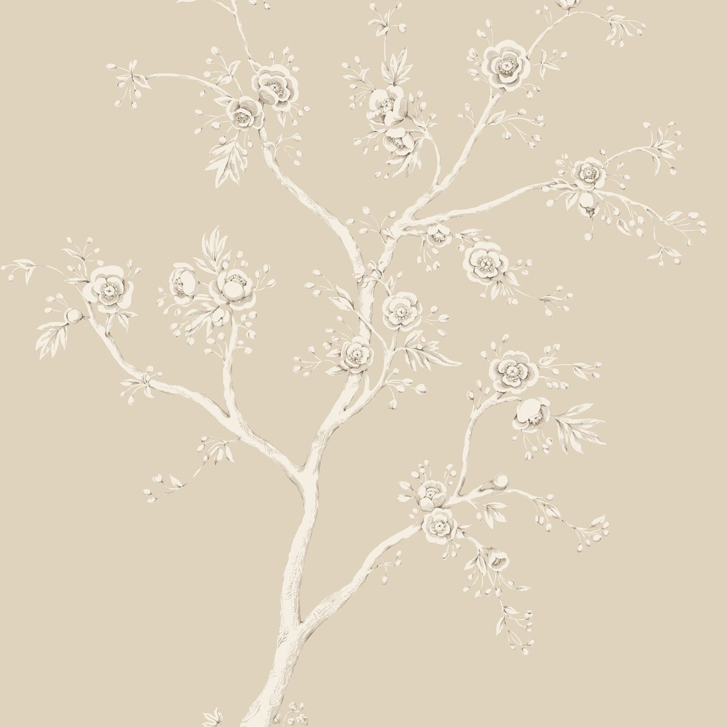 Lambourne Wallcovering Wallpaper - Beige - Colefax & Fowler - W7030-03 - Premier Wallcovering