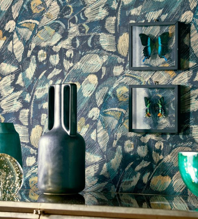Lamina Wallpaper - Titanium/Oyster - HM6W112166 - Harlequin - Premier Wallcovering