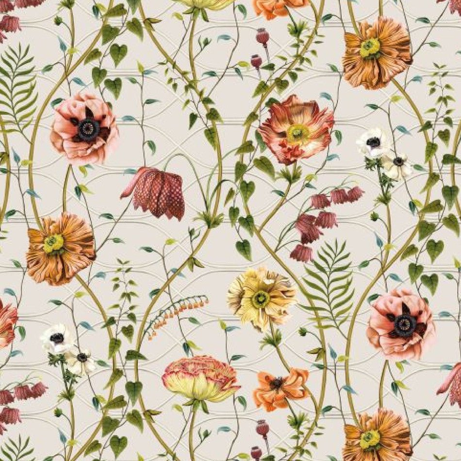 Lamorran Trail Wallpaper - Amber - Osborne & Little - W7684-03 - Premier Wallcovering