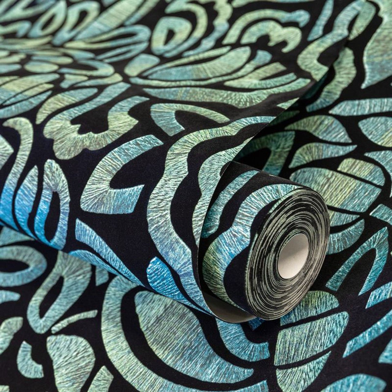 Lana Pepper Wallpaper - Spirulina - Hohenberger - 81340 - Premier Wallcovering