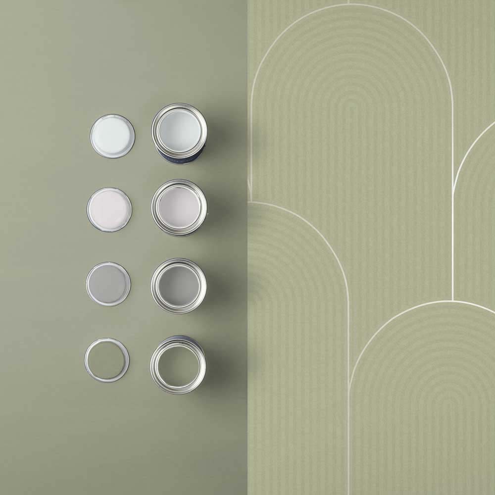 Lancet Wallpaper - Sage - Graham & Brown - 121416 - Premier Wallcovering