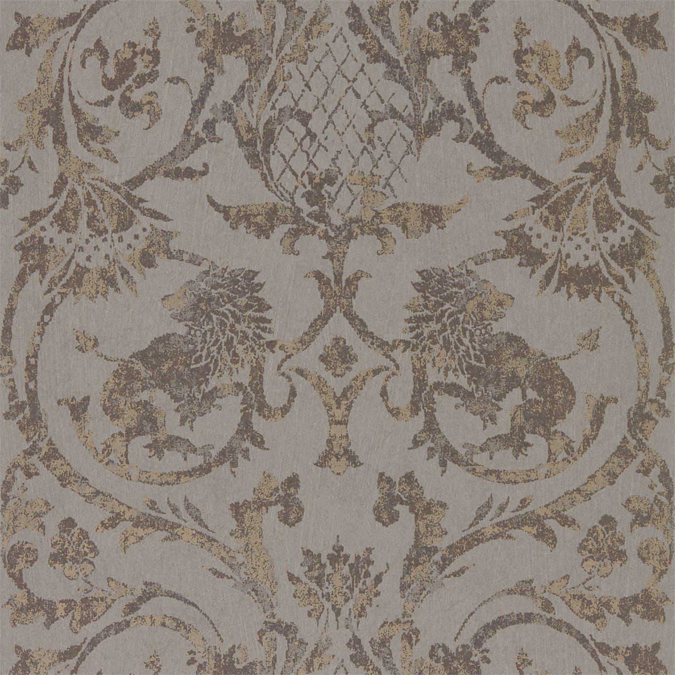 Landseer Wallpaper - Antique Bronze - ZPHA312613 - Zoffany - Premier Wallcovering