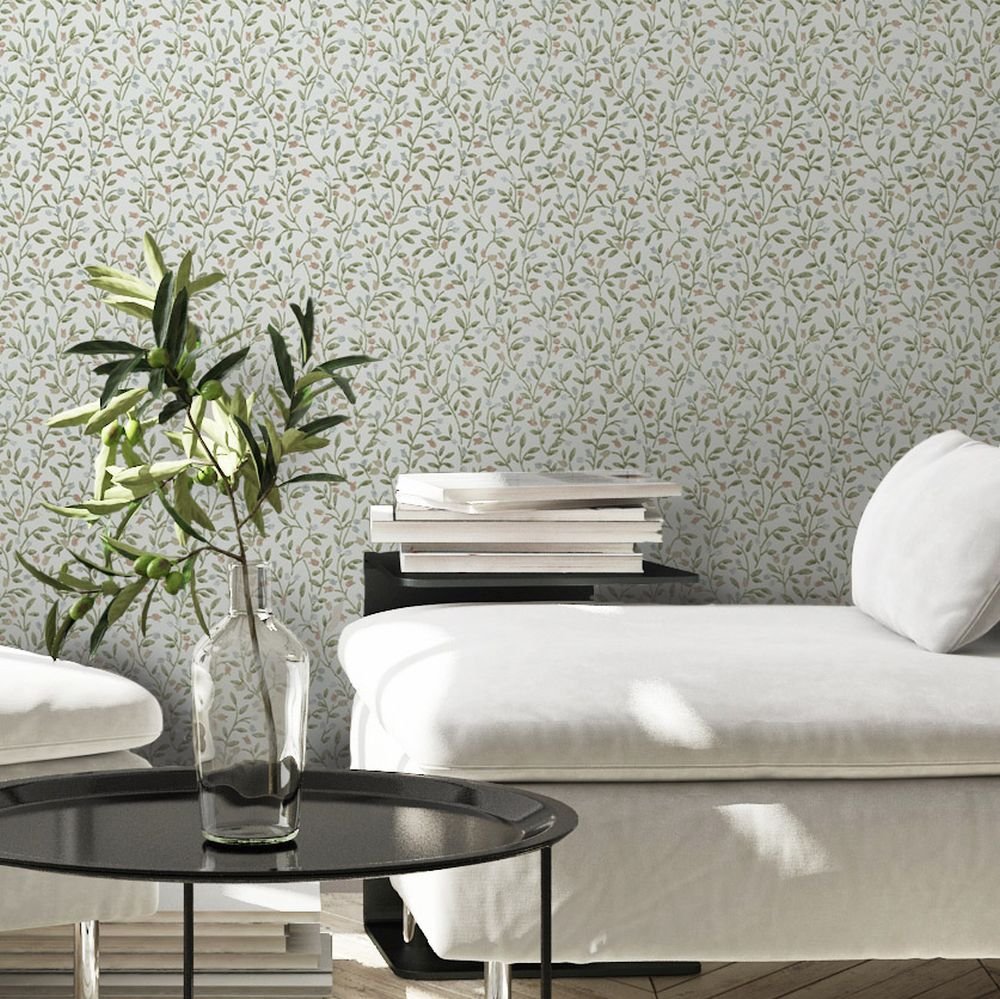 Langham Wallpaper - Seafoam Drift - Timothy Wilman - TW2538 - Premier Wallcovering