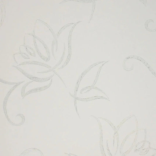 Langtry Wallpaper - Silver - Osborne & Little - W5453-02 - Premier Wallcovering