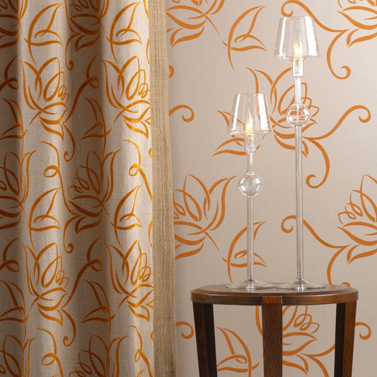 Langtry Wallpaper - Silver - Osborne & Little - W5453-02 - Premier Wallcovering