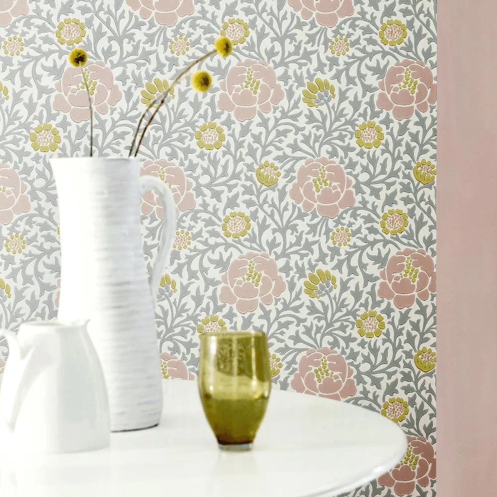 Lansdowne Walk Wallpaper - Nordic - Little Greene - 0256LWNORDI - Premier Wallcovering