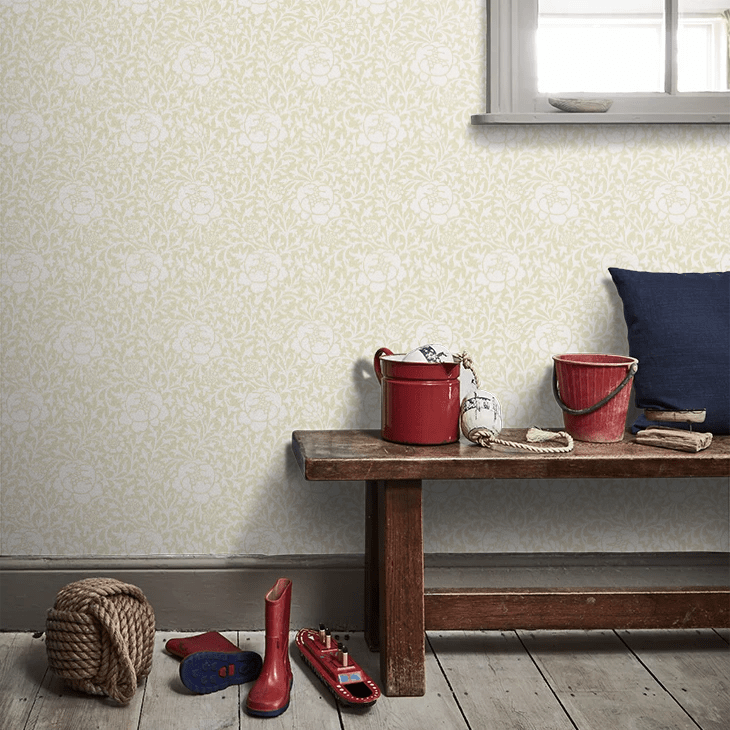 Lansdowne Walk Wallpaper - Frost - Little Greene - 0256LWFROST - Premier Wallcovering
