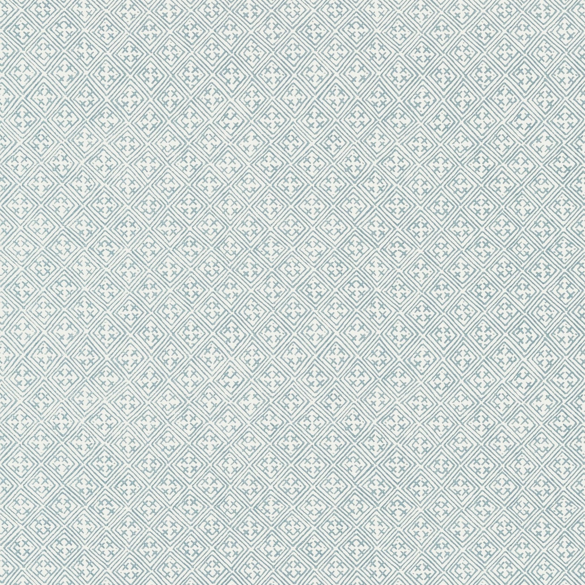 Laos Wallpaper - Aqua - Thibaut - T72614 - Premier Wallcovering