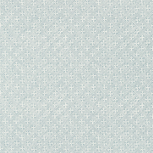 Laos Wallpaper - Aqua - Thibaut - T72614 - Premier Wallcovering