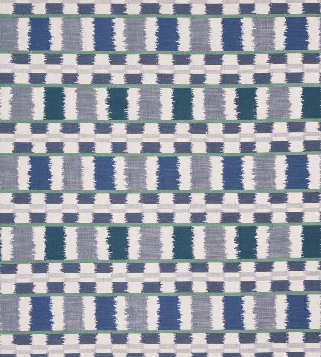 Lapaz Performance Fabric - Blue - Christopher Farr Cloth - CF11507 - 02 - Premier Wallcovering