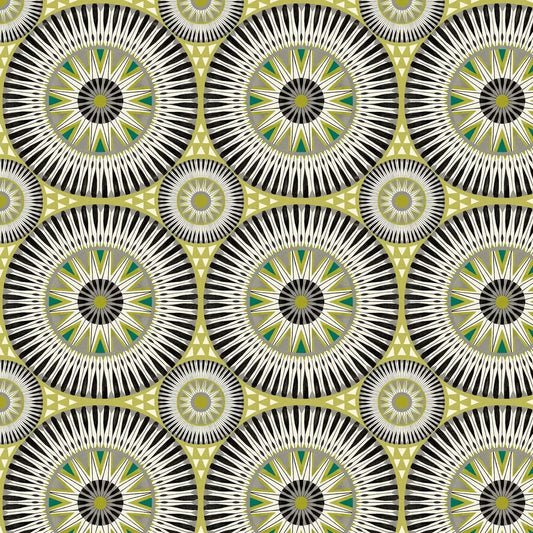 Large Ellipse Wallpaper - Midnight - Ohpopsi - GRA50125W - Premier Wallcovering