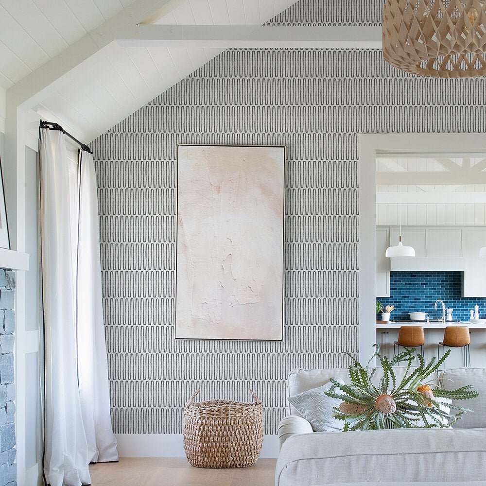 Lars Wallpaper - Charcoal - A Street Prints - FD26501 - Premier Wallcovering