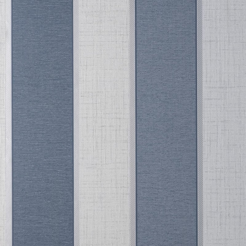 Larson Stripe Metallic Wallpaper - Navy/Silver - Fine Décor - FD42823 - Premier Wallcovering