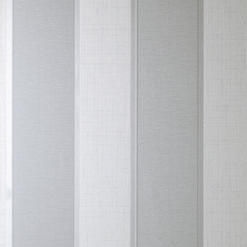 Larson Stripe Metallic Wallpaper - Grey/Silver - Fine Décor - FD42824 - Premier Wallcovering