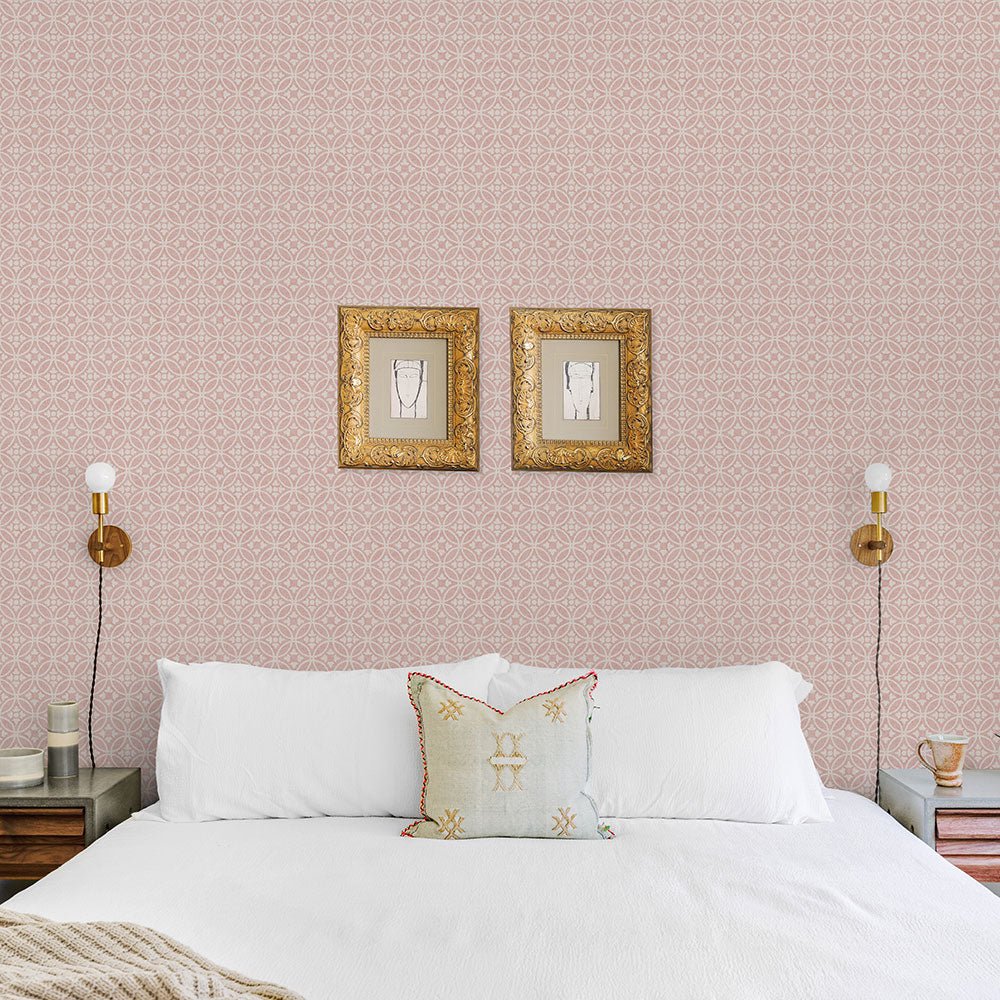 Larsson Wallpaper - Pink - A Street Prints - FD26138 - Premier Wallcovering
