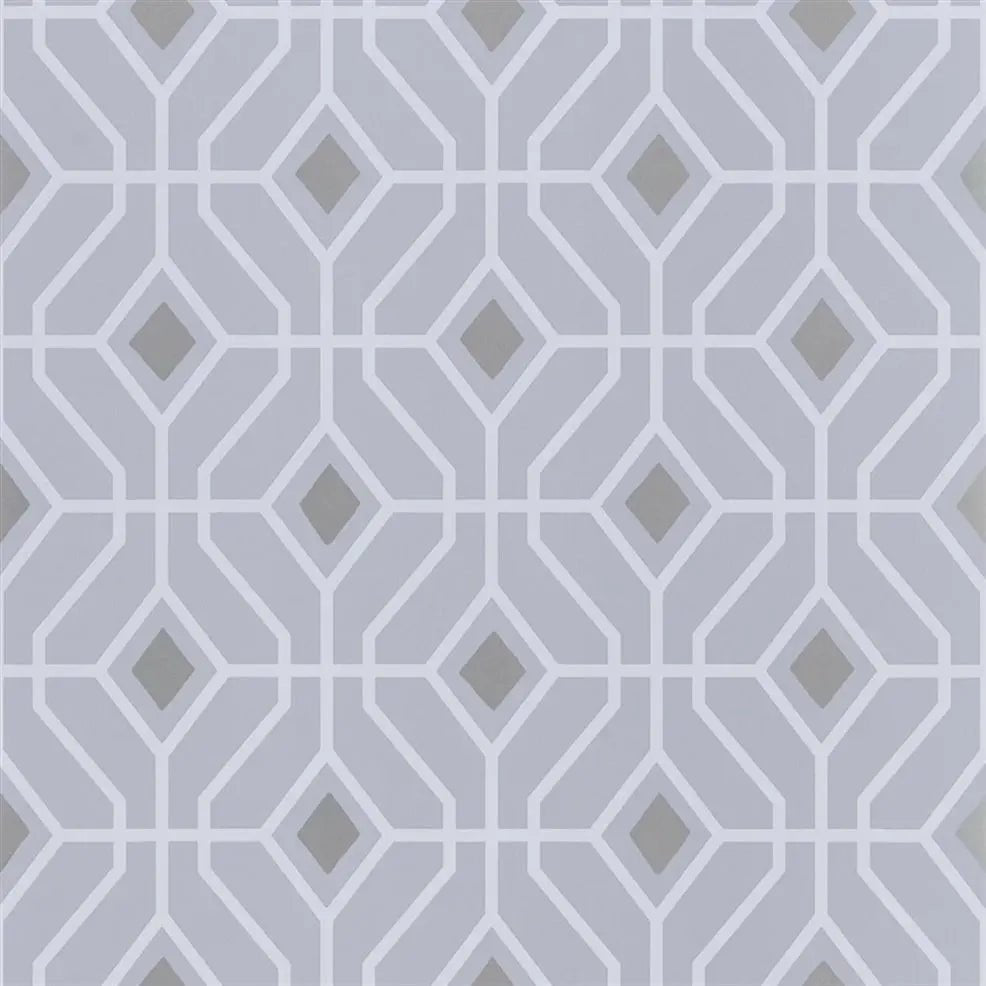 Laterza Wallpaper - Platinum - Designers Guild - PDG1026/07 - Premier Wallcovering