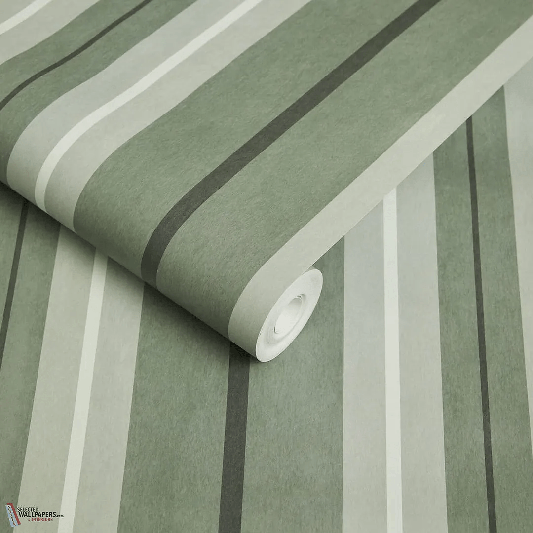 Lauriston Stripe Wallpaper - Verdigris - House of Hackney - 1 - WA - LAS - DI - VER - XXX - Premier Wallcovering