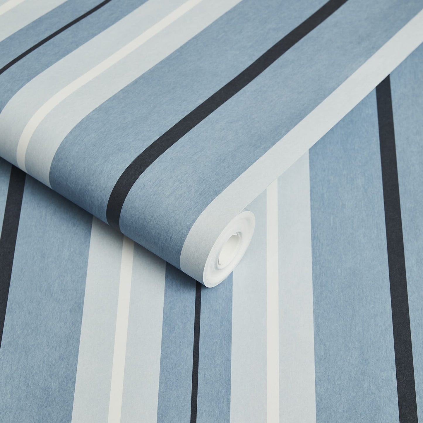 Lauriston Stripe Wallpaper - Sky - House of Hackney - 1 - WA - LAS - DI - SKY - XXX - Premier Wallcovering