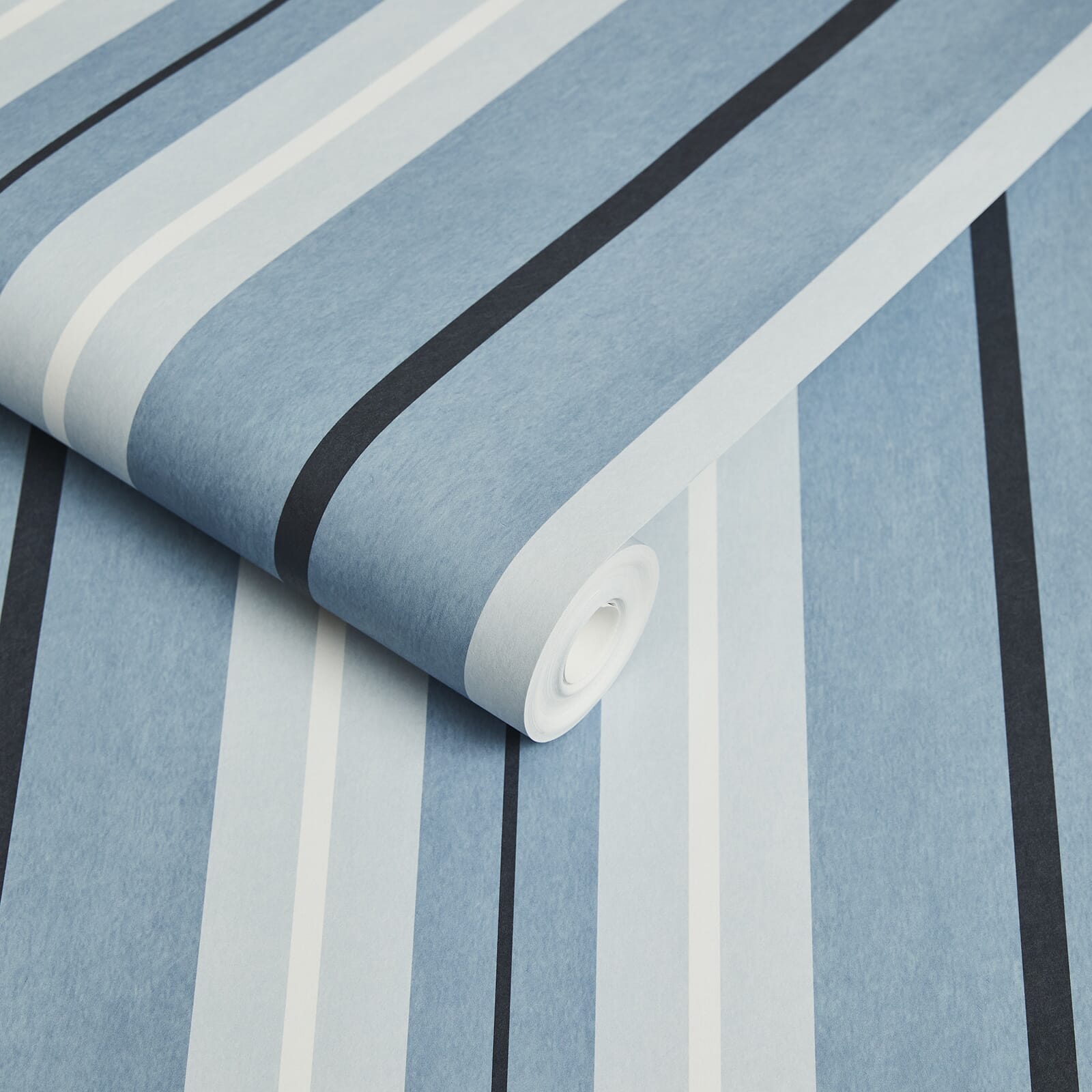 Lauriston Stripe Wallpaper - Sky - House of Hackney - 1 - WA - LAS - DI - SKY - XXX - Premier Wallcovering