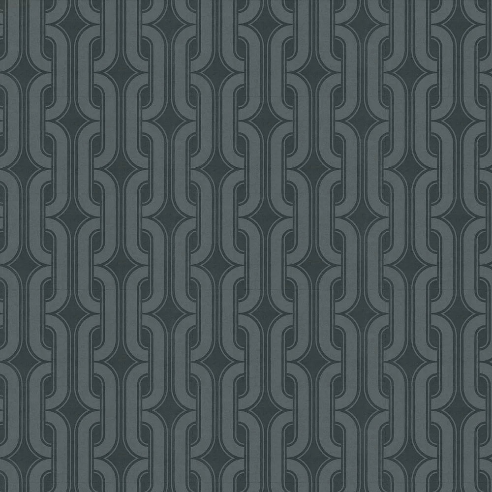 Lavaliers Wallpaper - Dark Grey - Little Greene - 0280LACINDER - Premier Wallcovering