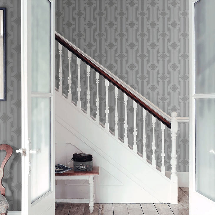 Lavaliers Wallpaper - Viridian - Little Greene - 0288LAVIRID - Premier Wallcovering
