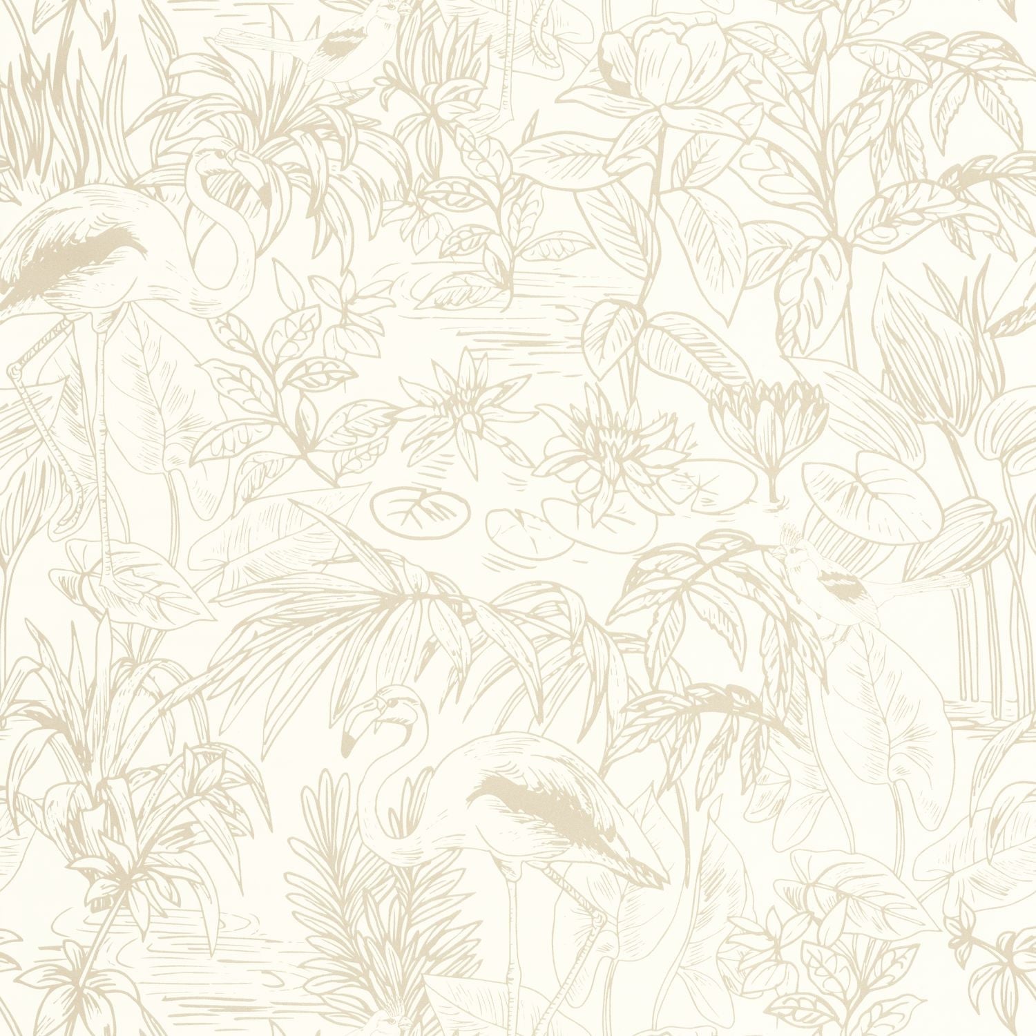 Le Cap Wallpaper - Beige Irise - Caselio - 103930204 - Premier Wallcovering