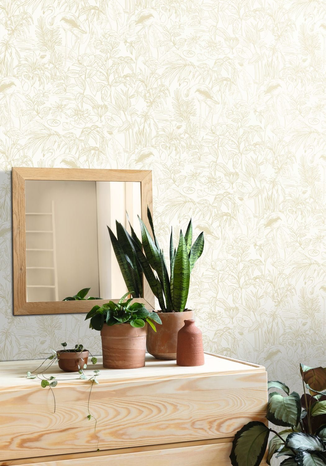 Le Cap Wallpaper - Beige Irise - Caselio - 103930204 - Premier Wallcovering