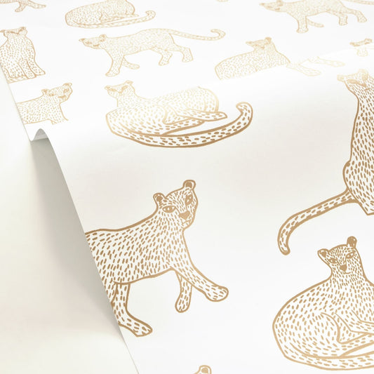 Lea Wallpaper - Blanc - Caselio - 104390239 - Premier Wallcovering