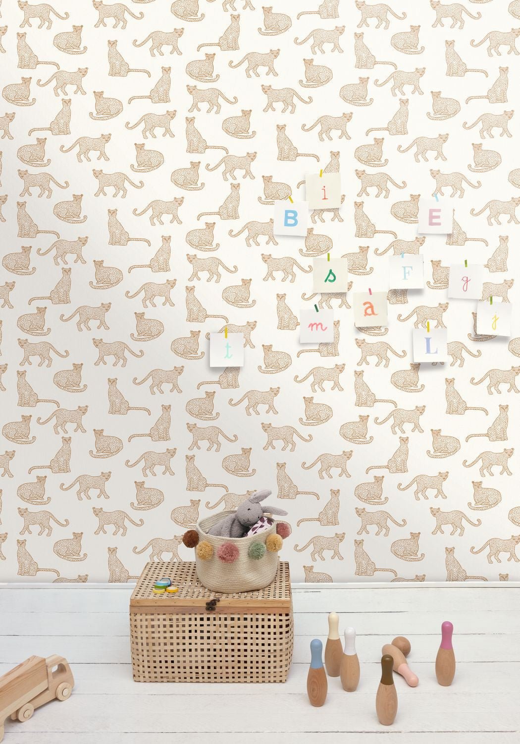 Lea Wallpaper - Blanc - Caselio - 104390239 - Premier Wallcovering