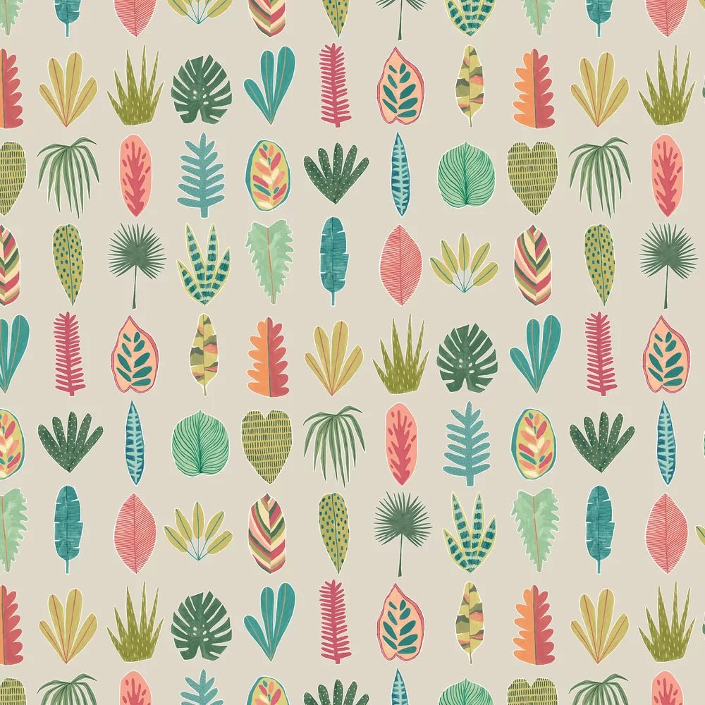 Leaf Boogie Wallpaper - Tropical Mix - Ohpopsi - GHS50108W - Premier Wallcovering
