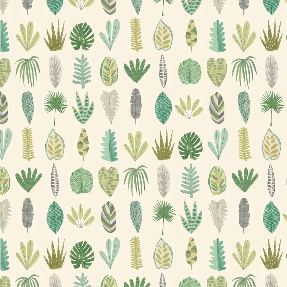 Leaf Boogie Wallpaper - Forest - Ohpopsi - GHS50105W - Premier Wallcovering