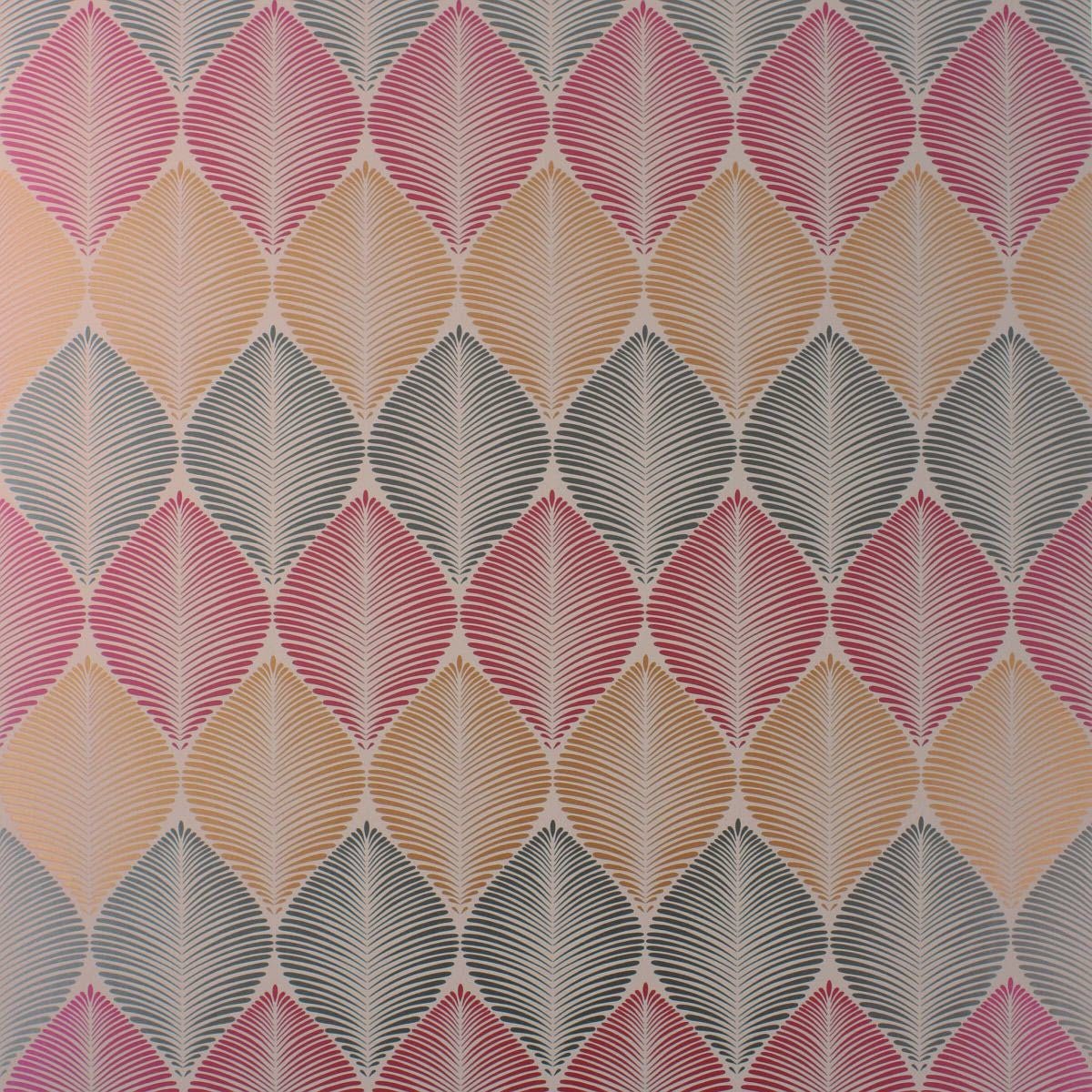 Leaf Fall Wallpaper - Multi - Osborne & Little - W6591-07 - Premier Wallcovering