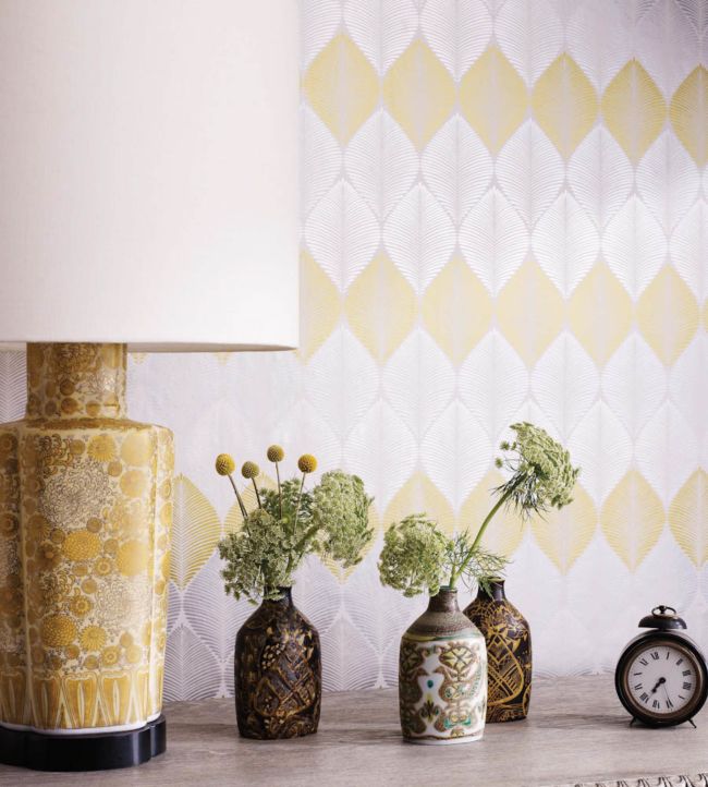 Leaf Fall Wallpaper - Multi - Osborne & Little - W6591-07 - Premier Wallcovering