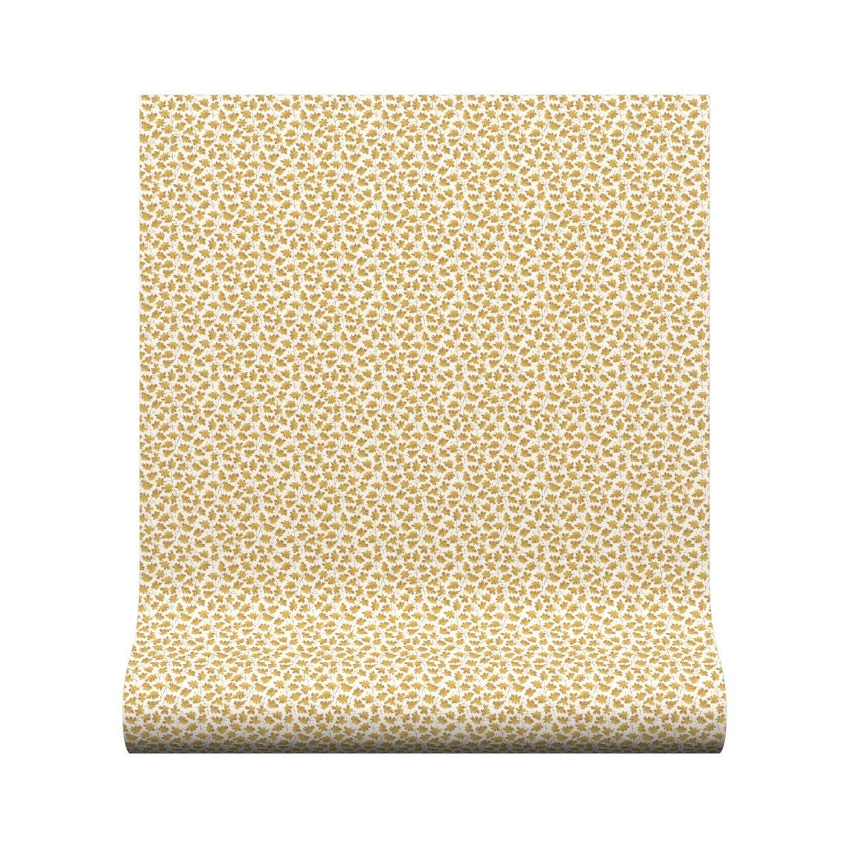 Leaf Trail Wallpaper - Ochre - Warner House - Premier Wallcovering