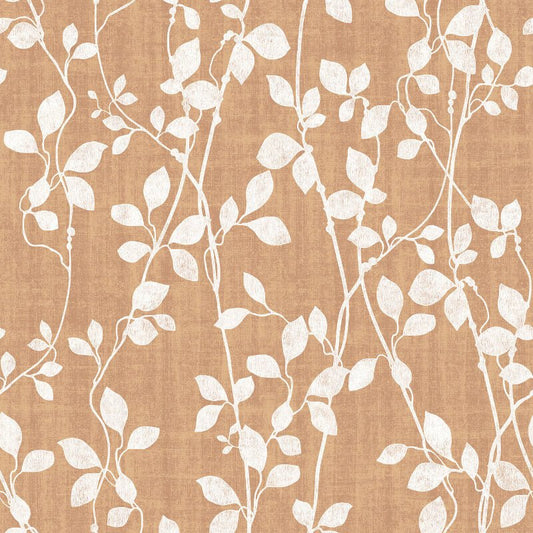 Leaf Trail Wallpaper - Bronze - SK Filson - DE41818 - Premier Wallcovering