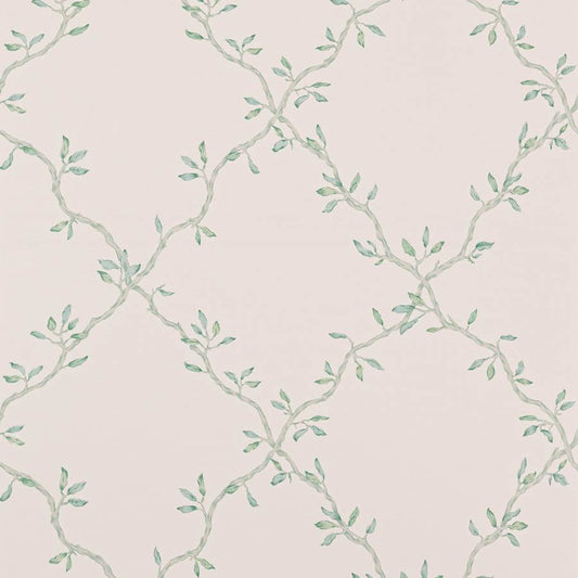 Leaf Trellis Wallpaper - Forest - Colefax & Fowler - 07706/04 - Premier Wallcovering