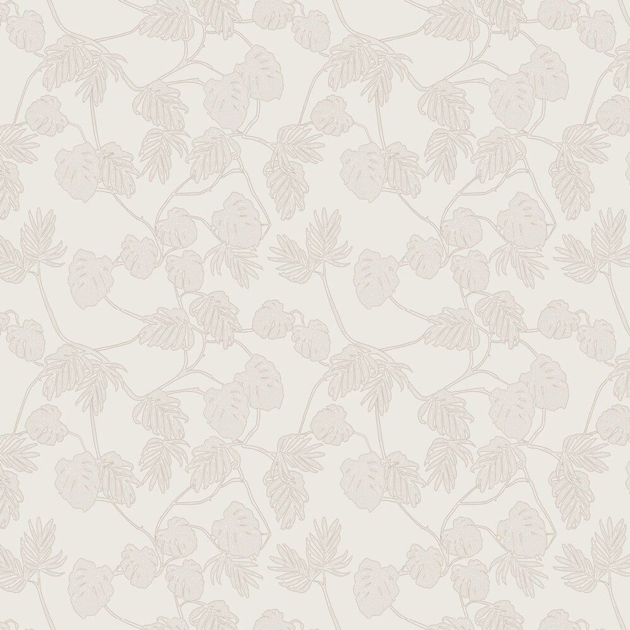 Leafit Eden Wallpaper - Cream - Ted Baker - 13078 - Premier Wallcovering