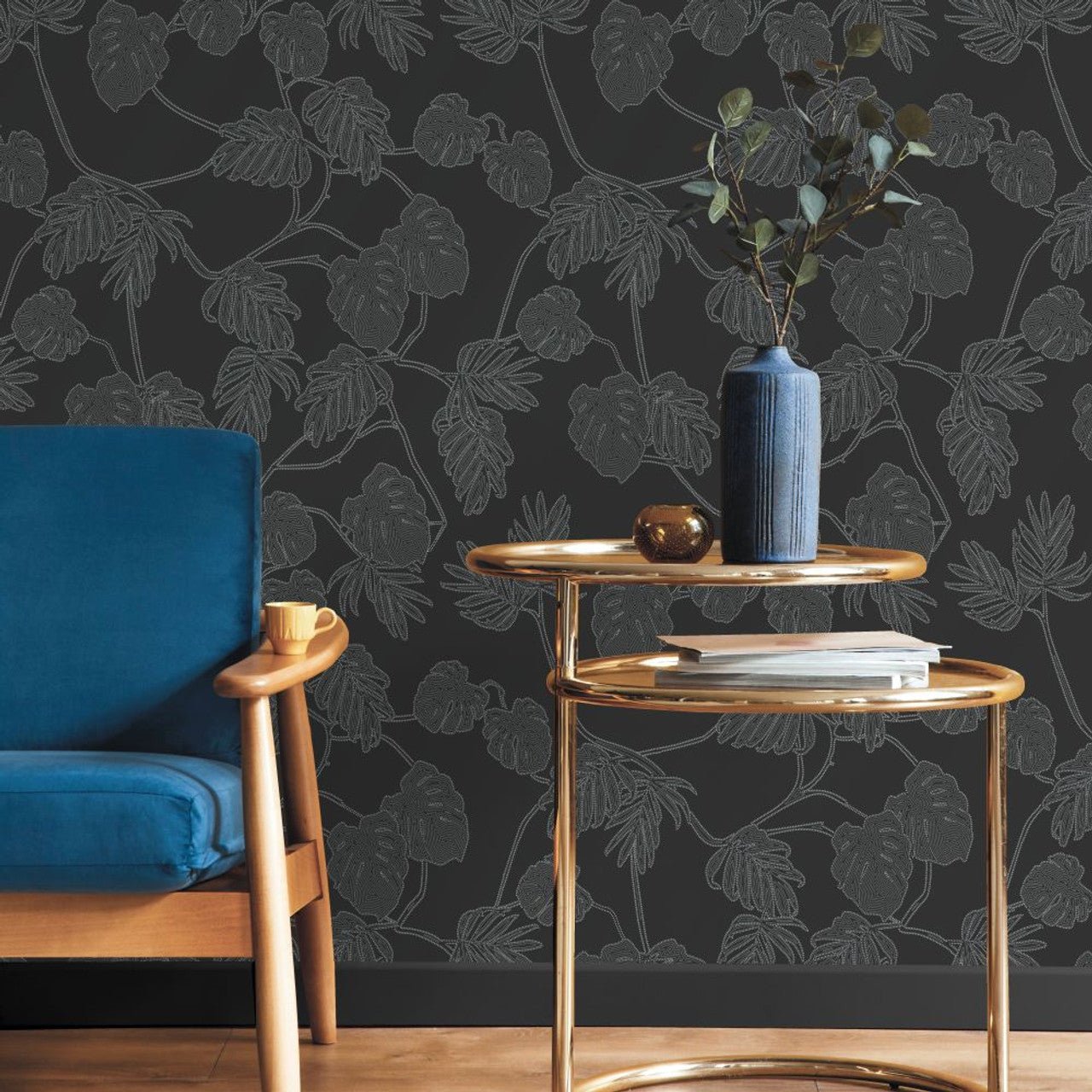 Leafit Eden Wallpaper - Green - Ted Baker - 13080 - Premier Wallcovering