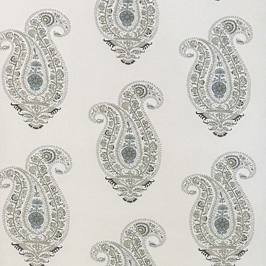 Leela II Wallpaper - Taupe - Borderline - 5143A - Premier Wallcovering