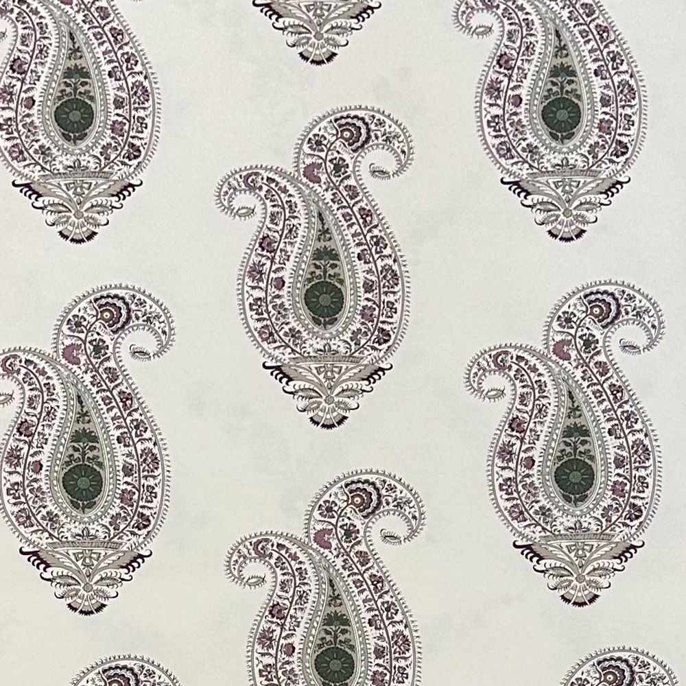 Leela II Wallpaper - Amethyst Jade - Borderline - 5143B - Premier Wallcovering