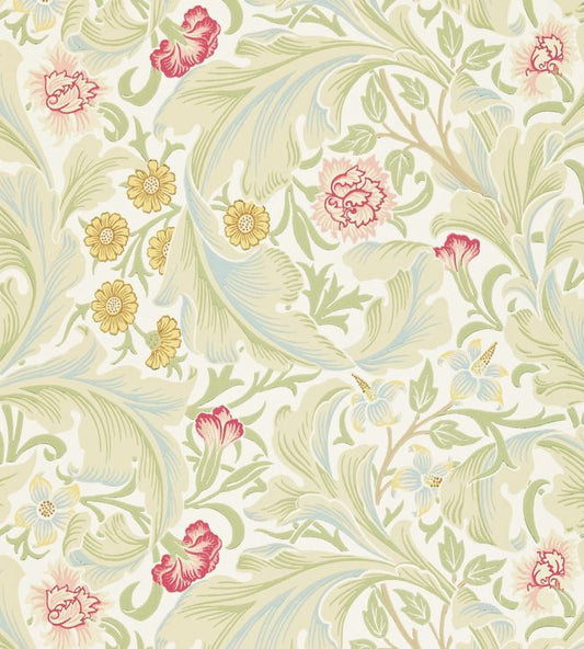 Leicester Wallpaper - Marble/Rose - 212544 - Morris & Co - Premier Wallcovering